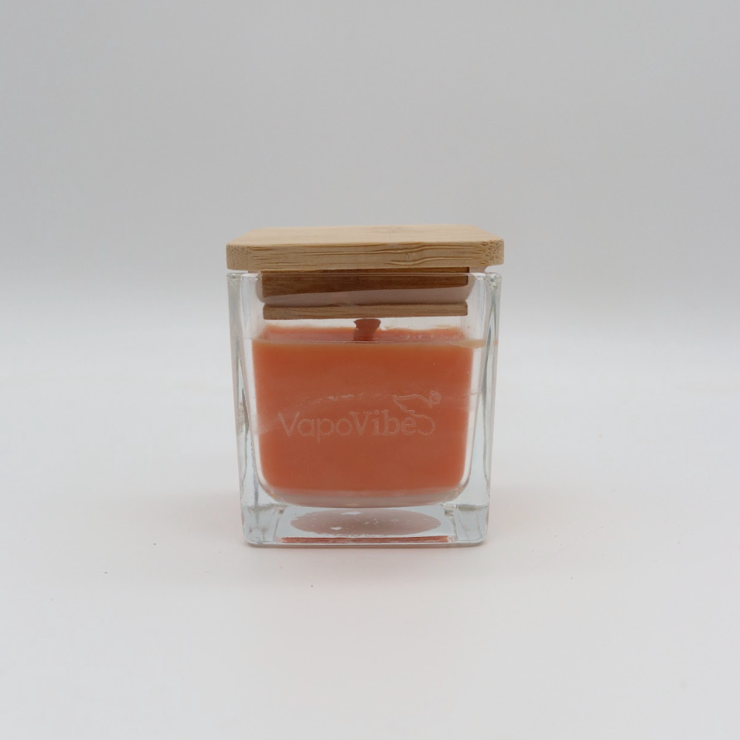 Duftkerze Orange aus pflanzlichem Wachs