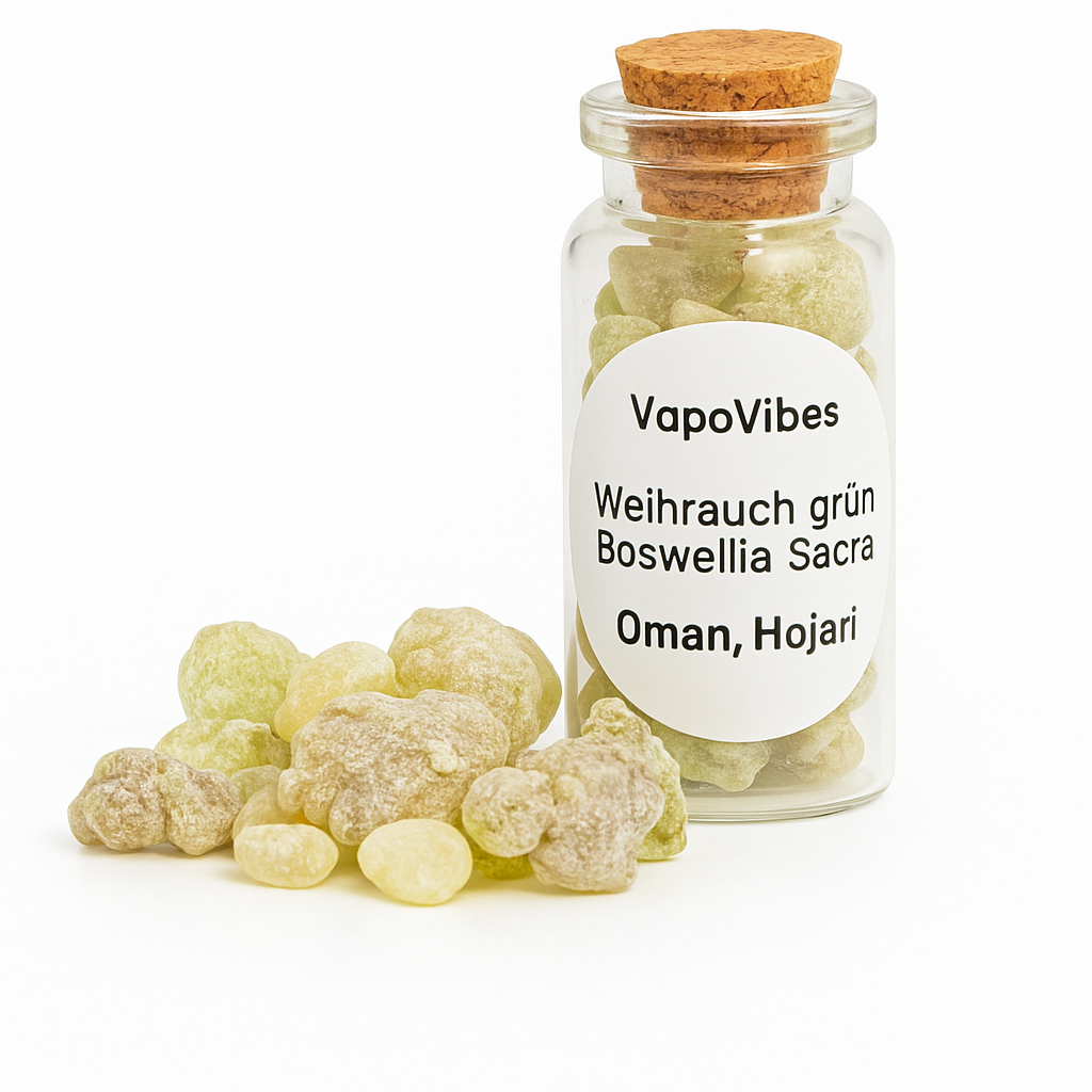 Frankincense (Weihrauch grün, Boswellia Sacra - höchste Qualität)