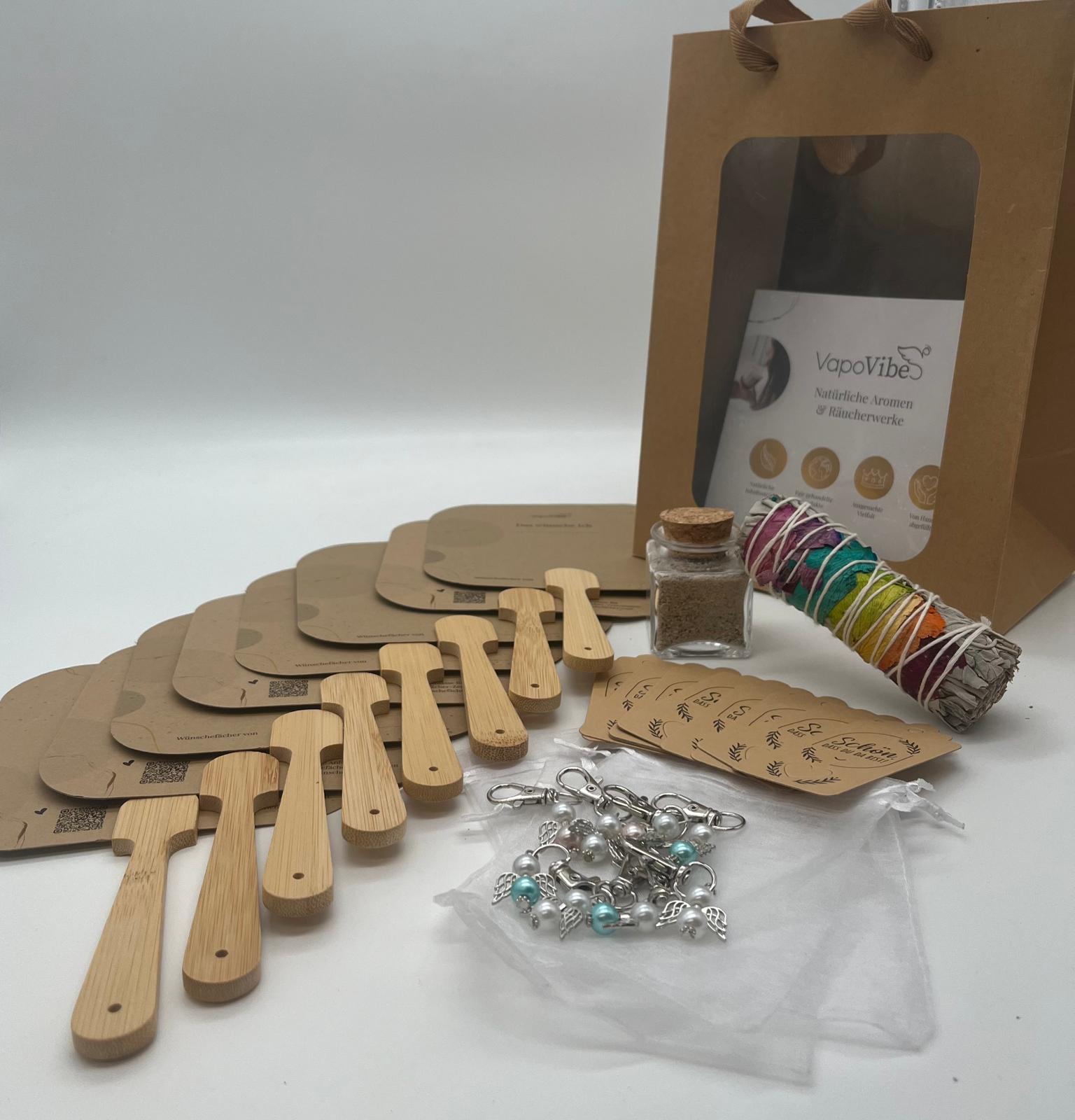 Großes Wünschefächer-Set für 8 Personen