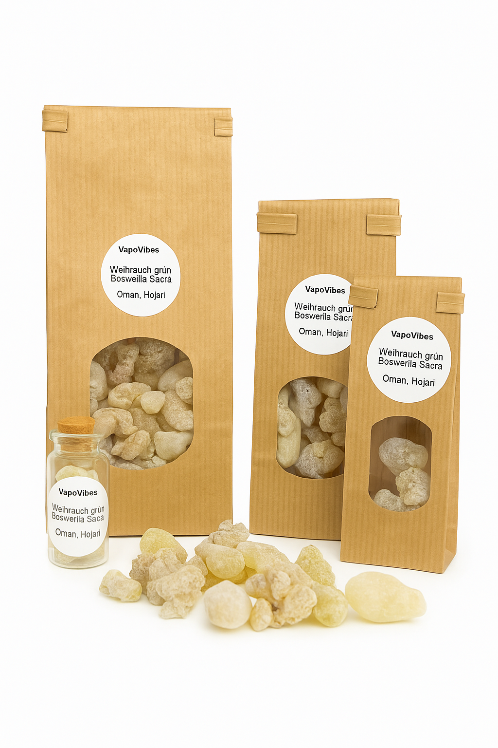 Frankincense (Weihrauch grün, Boswellia Sacra - höchste Qualität)