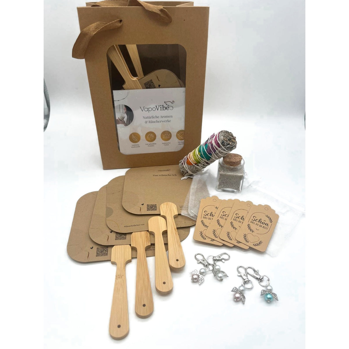 Kleines Wünschefächer-Set für 4 Personen